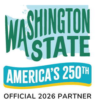 Washington State America's 250th Official 2026 Partner logo