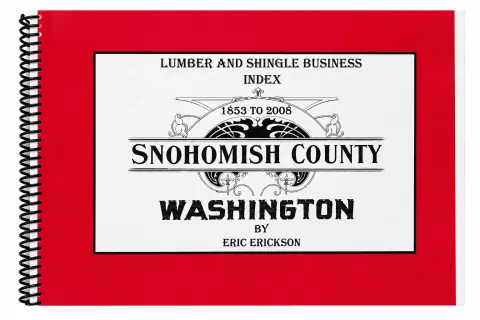 Cover for Snohomish County Lumber and Shingle Business Index