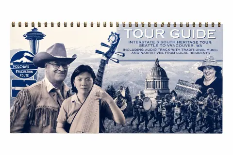 Cover for Tour Guide Interstate 5 South heritage tour from Seattle to Vancouver